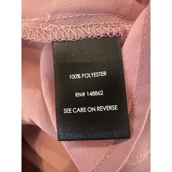 NWT Torrid Harper Georgette Pullover 3/4 Sleeve Blouse Rose Plus Size 3 3X 22-24 - Picture 10 of 14